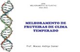 MELHORAMENTO DE FRUTEIRAS DE CLIMA TEMPERADO DE... · Características de espécies de propagação vegetativa Espécies com sementes (concomitantemente com a vegetativa) são melhoradas
