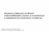 Desastres Naturais no Brasil: vulnerabilidades sociais e ... · Vulnerabilidade. MODELO DE ABORDAGEM DA UNDRO - UNITED NATIONS DISASTER RELIEF COORDINATOR. ... contínuo de dados
