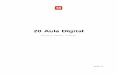 20 Aula Digital · Livro multimédia - Acesso ao livro multimédia, onde estão disponíveis as ferramentas de visualização, navegação e interação e os recursos multimédia