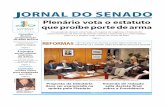 Plenário vota o estatuto que proíbe porte de arma · social tributar lotéricas, ... legais rápidos e ágeis para que ... lançamento do livro Pobreza e Desigualdade no Brasil: