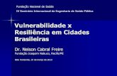 Vulnerabilidade x Resiliência em Cidades Brasileiras · 2013-05-21 · A construção do risco O processo de inovação e desenvolvimento tecnológico tem gerado cada vez mais situações