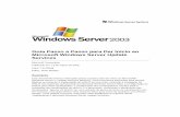 Guia Passo a Passo para Dar Início ao Microsoft Windows ... · Guia Passo a Passo para Dar Início ao Microsoft WSUS 11 7. Na página Mirror Update Settings , você pode especificar