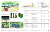 Padronizações Mobiliário Urbano Planilha de Custos · Tenda Tensionada Preço unitário 60, co 30,co ... Escavação em terra e recuperação da nascente ... Slide 1 Author: Cesar