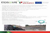 Designação do projeto Intervenções na Rede de ... · Código do projeto Proteger o ambiente e promover a eﬁciência dos recursos ... Apoio ﬁnanceiro da União Europeia Fundo