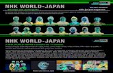 No nosso site NHK WORLD-JA PAN · PROGRAMAÇÃO SEMANAL 0900 0915 0930 Em Foco Curso de Japonês Atualidades Giro pelo Japão Qualidade: Japão Atualidades BOSAI Muito Prazer Atualidades