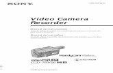 Video Camera Recorder - docs.sony.com · sua Handycam Vision, estará bem equipado para ... estará a produzir montagens pesonalizadas de vídeo doméstico para desfrutar pelos anos