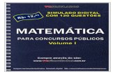VCSIMULADOS.COM.BR QUESTÕES DE PROVAS DE CONCURSOS … · vcsimulados.com.br questÕes de provas de concursos pÚblicos do magistÉrio matemÁtica para concursos pÚblicos - volume