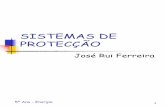 SISTEMAS DE PROTECÇÃO - paginas.fe.up.ptpaginas.fe.up.pt/~jrf/disciplinas/sistemas de proteccao/textos de... · 2 Programa Objectivos dos sistemas de protecção e controlo. Princípios