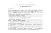 ATA DA REUNIÃO PÚBLICA ORDINÁRIA DA CÂMARA … · Regularização das Atividades Económicas ao abrigo do DL n.º 165/2014, de 5 de novembro - Alteração e ampliação de estabelecimento