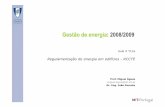 Regulamentação de energia em edifícios -RCCTE · Sistema de certificação ... RCCTE Slide 9of 53 Necessidades Nominais de Energia Útil para ... Caldeira a combustível gasoso=0,87
