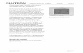 Controes e Conorto utronR - Lutron Electronics, Inc ... · C Necessário fio comum do lado secundário do transformador de resfriamento (no caso de 2 transformadores) W Relé de aquecimento