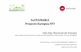 SuSTAINABLE Projecto Europeu FP7 - gppq.fct.ptedp_d... · Oportunidades de financiamento no âmbito do tema ENERGIA do Horizonte 2020, Concursos 2014&2015 António Messias, Inovgrid,