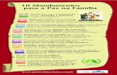 10 mandamentos 2 - pastoraldacrianca.org.br · Procure resolver os problemas com calma e aprenda com as situações difíceis, buscando em tudo o seu lado positivo. ... 10 mandamentos