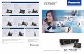 PABX Híbrido Avançado KX-NS500 - panasonic.com · para fone de ouvido • Visor LCD retroiluminado de 1 linhas • 8 teclas CO flexíveis ... Console DSS digital (48 teclas) Módulo