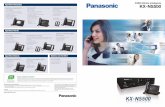 PABX Híbrido Inteligente KX-NS500 - panasonic.com · para fone de ouvido • Visor LCD retroiluminado de 1 linhas • 8 teclas CO flexíveis ... Console DSS digital (48 teclas) Módulo