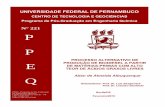 UNIVERSIDADE FEDERAL DE PERNAMBUCOsicbolsas.anp.gov.br/sicbolsas/Uploads/TrabalhosFinais/... · 2015-03-30 · Linha de Pesquisa: Processos Químicos Industriais ... em que se necessita