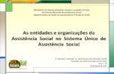 As entidades e organizações da Assistência Social no ...feapaesp.org.br/material_download/277_Assistencia Social no SUAS.pdf · Assistência Social no Sistema Único de ... é