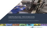 SERVIÇOS TÉCNICOS - 1linha.com.br ESPECIALIZADOS.pdf · 7 Análise Estática de Motores Elétricos ... motores CA e CC, geradores e bobinas. ... e manutenção se concentre no diagnóstico