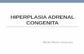 Hiperplasia Adrenal Congenita - Home SBEM-RJ - … Adrenal Congênita Conceito •É uma doença autossômica recessiva na qual ocorre uma deficiência enzimática na cascata da ...