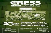 História do CRESS é relembrada no 7º Encontro Gaúcho9F1CBFB0-79A7-4CF7-BF1A... · Nº 95 SETEMBRO 2013 3 Assista no Youtube ao vídeo comemorativo dos 50 anos do CRESS/RS, produzido