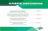 SAEPE INFORMA - Sociedade de Anestesiologia do Estado de ...saepe.org.br/arquivos/SAEPE_INFORMA.pdf · Entre as novidades, uma aula inaugural para ... o curso Suporte Avançado de