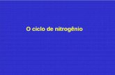 O ciclo de nitrognio - iq.usp. QBQ230N...  Aquisi§£o de nitrognio â€¢Prote­nas e aminocidos