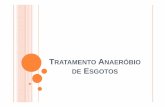 Tratamento secundrio de esgotos Tratamento Anaer³ .tratamento de esgotos E NTO Sistemas de Baixa