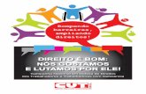 cut.org.br · 2015-10-27 · No campo do trabalho, assegura a liberdade de escolha, adaptação física nos locais de trabalho, formação profissional, igualdade salarial para função