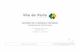 SISTEMA DE CONTROLO INTERNO - Câmara Municipal de Vila … · O Sistema de Contabilidade de Custos deve proporcionar informação sustentada da avaliação da performance económica