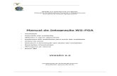 Manual de Integração WS-PGA - agricultura.gov.br · REPÚBLICA FEDERATIVA DO BRASIL Ministério da Agricultura, Pecuária e Abastecimento Secretaria de Defesa Agropecuária Manual