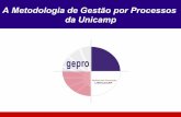 A Metodologia de Gestão por Processos da Unicamp - Principal | Centro … · 2011-03-03 · Equipamentos Estratégias,Diretrizes, RH, Inovação ... justificar no encaminhamento