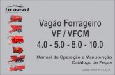Vagão Forrageiro VF / VFCM - ipacol.com.br VF-VFCM.pdf · tabela de manutenÇÃo periÓdica partes principais vf - 2 eixos (1/2) tabela de diagnÓstico de falhas partes principais