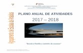 2017 2018 - aearraiolos.net · Implementar os projetos nacionais em que o Agrupamento participa ( PNL) Promover a itinerância de livros (PNL) e outro material (DVD, D…) para circular