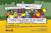 ORGANIZADORES - reformapoliticademocratica.org.brreformapoliticademocratica.org.br/wp-content/uploads/2014/11/LIVRO... · Barão de Montesquieu, para quem a seleção fortuita seria