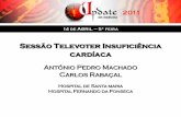 Sessão Televoter Insuficiência cardíaca · 2011 14 de Abril –5ª feira Sessão Televoter Insuficiência cardíaca António Pedro Machado Carlos Rabaçal Hospital de Santa maria