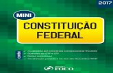 CONSTITUIÇÃO FEDEREAL CONSTITUIÇÃO FEDERAL · 2017-01-06 · indicando o assunto e o artigo da norma constitucional além das súmulas do STF e STJ. ... a constituição Federal