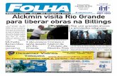 Terça-Feira, 5deMaiode2015 edição#1977 AnoXXVI Alckmin visita Rio … · 2015-05-05 · pavimentação da Francisco Tometich ... taria com a exoneração da espo - sa do prefeito
