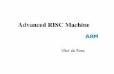 Advanced RISC Machine - Instituto de Informática - UFRGSflavio/ensino/cmp237/arm7.pdf · Desenvolve cores dos processadores ARM Licencia seus IP Cores a design houses, fábricas