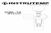 ITWL-1S - instrutemp.provisorio.wsinstrutemp.provisorio.ws/2010_09/manuaispdf/TWL-1S_manual... · Display Anatômico Modo bandeira ... temperatura de bulbo úmido, globo e temperatura