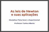 As leis de Newton e suas aplicações - Profº Carlos Alberto · Como usar a primeira lei de Newton para resolver problemas referentes às ... A figura mostra uma caixa de massa m2