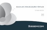 QG C120 Eco PT - Support Sagemcomsupport.sagemcom.com/site/livret/QSG_Corded_C120_Eco_PT_web.pdf · Ara o seu conforto e a sua segurança, acons elhamoslhe a ler atentamente o parágrafo