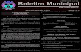 25 de julho de 2012 Boletim Municipal Página 1 Quarta ... · Página 2 Boletim Municipal 25 de julho de 2012 BOLETIM OFICIAL DA PREFEITURA DE VINHEDO (Lei 3353/2010) é um órgão