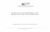 A Economia Política da Reforma da PrevidŒncia - sa.previdencia…sa.previdencia.gov.br/site/arquivos/office/3_081014-111356-651.pdf · desenvolvimento para desenvolver as reformas