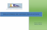 RELATÓRIO DE APOIO EDUCATIVO - ebsv.edu.azores.gov.ptebsv.edu.azores.gov.pt/wordpress/wp-content/uploads/2016/07/... · Proposta de modalidades de apoio educativo para o ... Estratégias