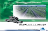 BERMAD Irrigação · para emissores de irrigação de gramados e irrigação em estufas comerciais. O Modelo 110-2W-N também oferece um desvio manual. Válvula de redução de pressão