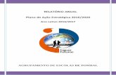 Plano de Ação Estratégica 2016/2020 - aepombal.edu.pt · Dia Europeu de proteção das crianças contra a exploração sexual e o abuso ... reforço alimentar das crianças de