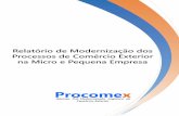 Relatório de Modernização dos Processos de Comércio Exterior …ois.sebrae.com.br/wp-content/uploads/2017/03... · VICOMEX –Visão Integrada de Comercio Exterior (Sistema de