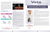 Informativo VET Today N11 - sbcv.org.br · Em ambas as doenças, observa-se importante disfunção diastólica do ventrículo esquerdo, resultando em aumento da pressão de enchimento