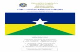 Constituição do Estado de Rondônia - al.ro.leg.br · Art. 3° O território do Estado de Rondônia tem como limites ... indireta e fundacional de qualquer dos Poderes do Estado,