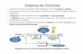 Sistema de Controle - IME-USP - Instituto de Matemática e ...adao/SR2y.pdf · Sistema de Controle em Malha Fechada • Sistema de Controle em Malha Fechada : é um sistema em que